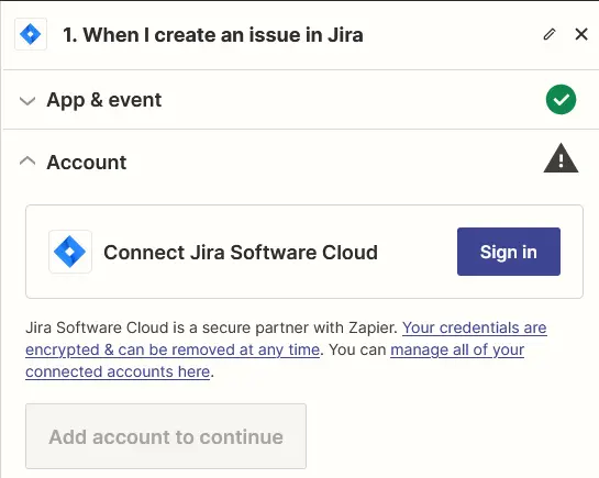 testing a zap trigger in jira