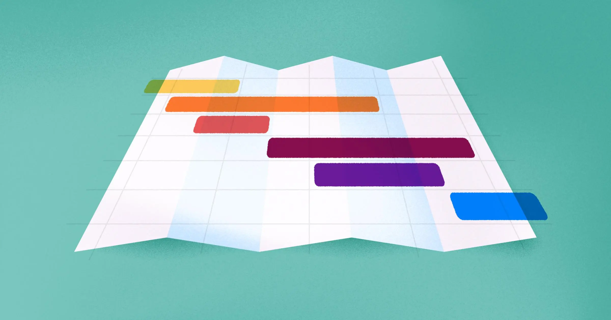 jira timeline vs advanced roadmap image showing a colorful roadmap