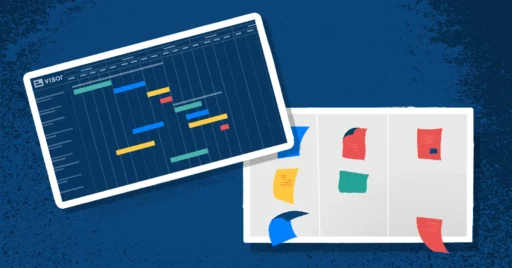 Comparing a Gantt chart vs a Kanban Board