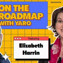 on the roadmap podcast interview image with elizabeth harrin, project management expert