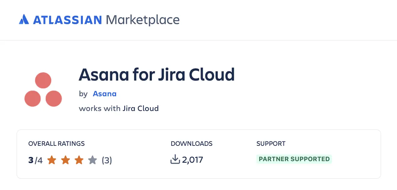 asana for jira cloud integration plug-in in the atlassian marketplace