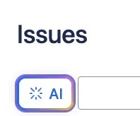 ai logo in atlassian's jira product