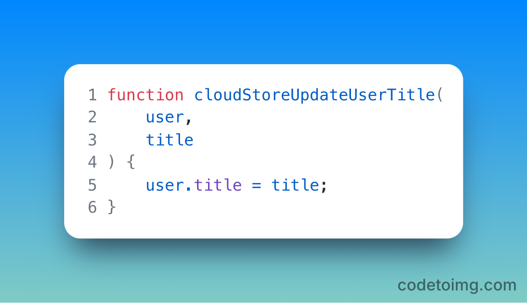 updating an object quickly and easily in cloustore